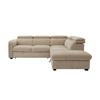 Rusto Corner Group Sofa Bed RHF Oatmeal